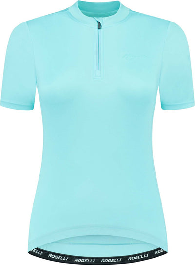 Maglia ciclismo Rogelli core donna - maniche corte - azzurro - l