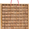 Tabella di moltiplicazione in legno a piede piccoli 1x1