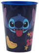 Disney lilo stitch: beker 260ml, kunststof (bpa-vrij) - palms