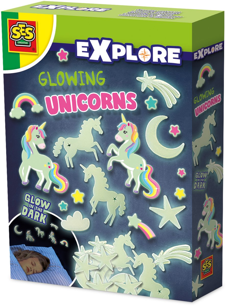 Ses Glowing Unicorns, 25st.