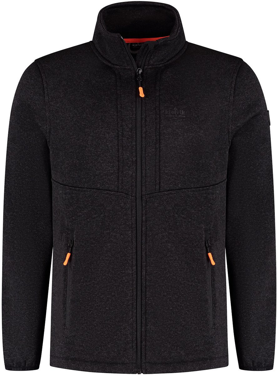 Kjelvik outdoorvest brad zwart