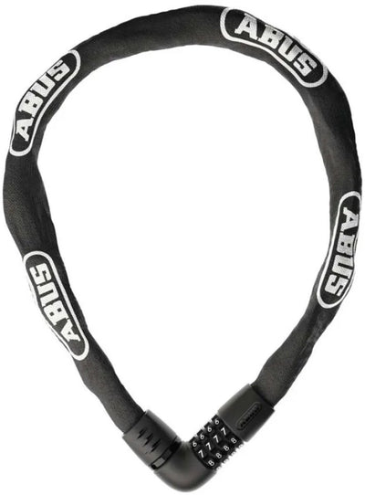Abus fietsslot kettingslot - tresor 6807c - security level 7 - zwart - 110 cm - geschikt voor elektrische fietsen en stadsfietsen