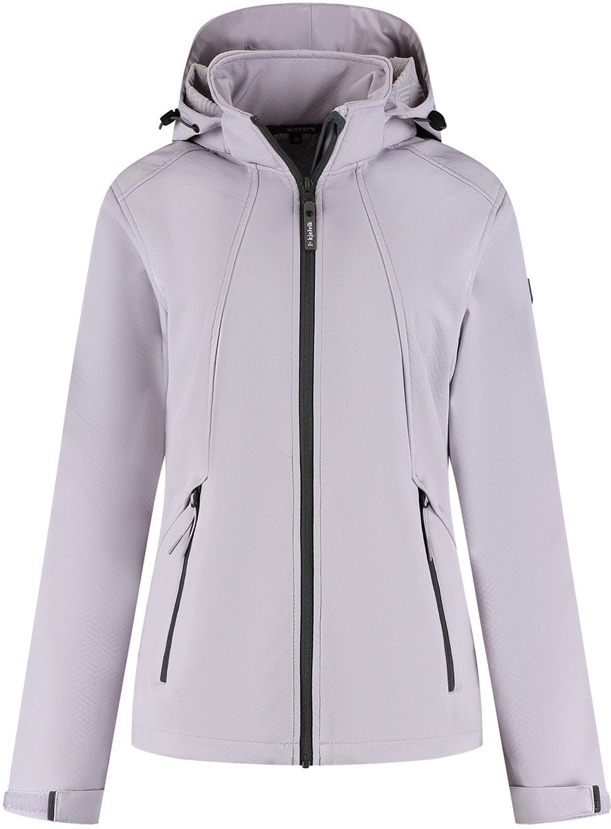 Kjelvik outdoorjas cleo lila