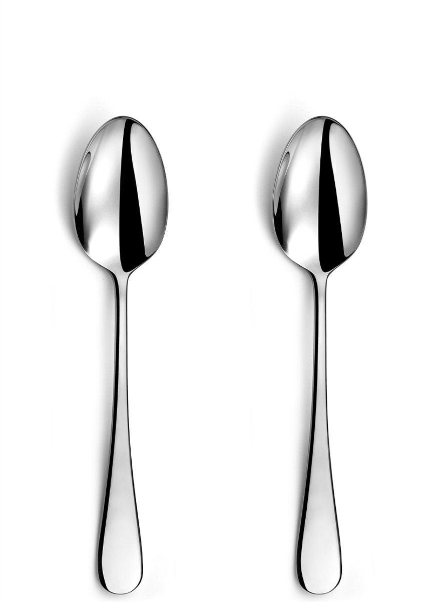 Amefa venus - Set di cucchiai da dessert da 2 pezzi - lucido - argento
