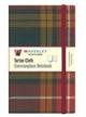 Merkloos sans marque waverley (l): buchanan reproduction tartan cloth large notebook