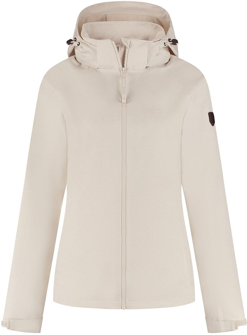Kjelvik outdoorjas mirte zand