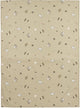 Meyco baby forest animals ledikant laken - sand - 100x150cm - 0.3 tog