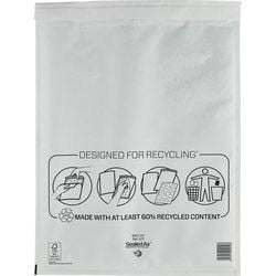 Buste imbottite mail lite 7 470x350mm bianche autoadesive