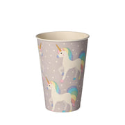 Bicchieri Papstar unicorno cartone 0,2l - afbeelding 1
