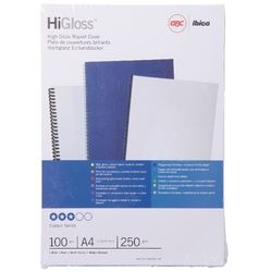 Copertine di rilegatura poliopache GBC PP 300 micron nere