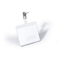 Badge con attacco a clip durevole 8003 8143 60x90mm 25 pezzi