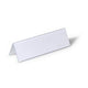 Targhetta da tavolo durevole 805219 PVC 210x61mm bifacciale trasparente 25 pezzi