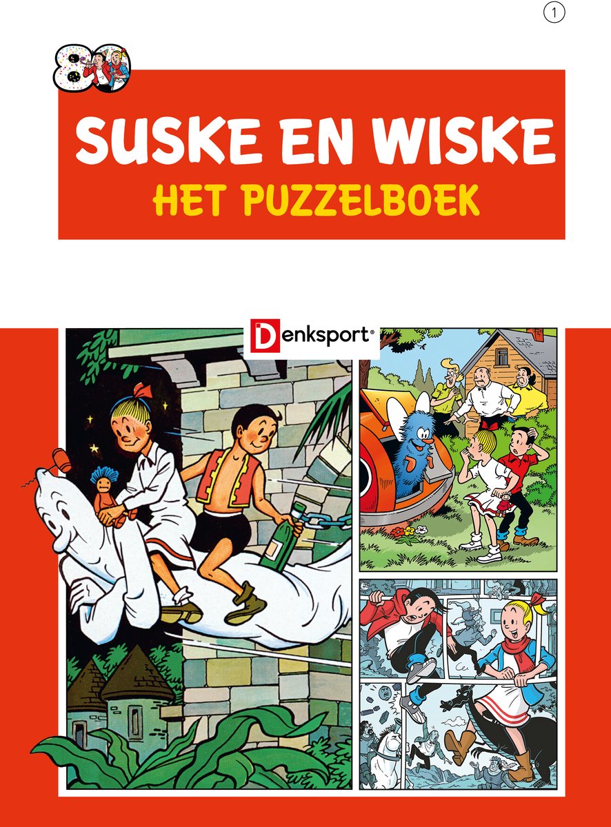 Suske en wiske mind sport – el libro de rompecabezas