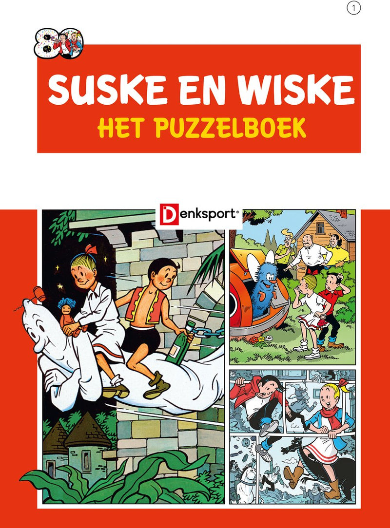 Suske en wiske mind sport – il libro dei puzzle