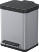 Hailo Hailo Oko Duo Plus M Pedal Bucket 2x9l Silver Black