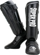 Super pro combat gear scheenbeschermer protector zwart wit large