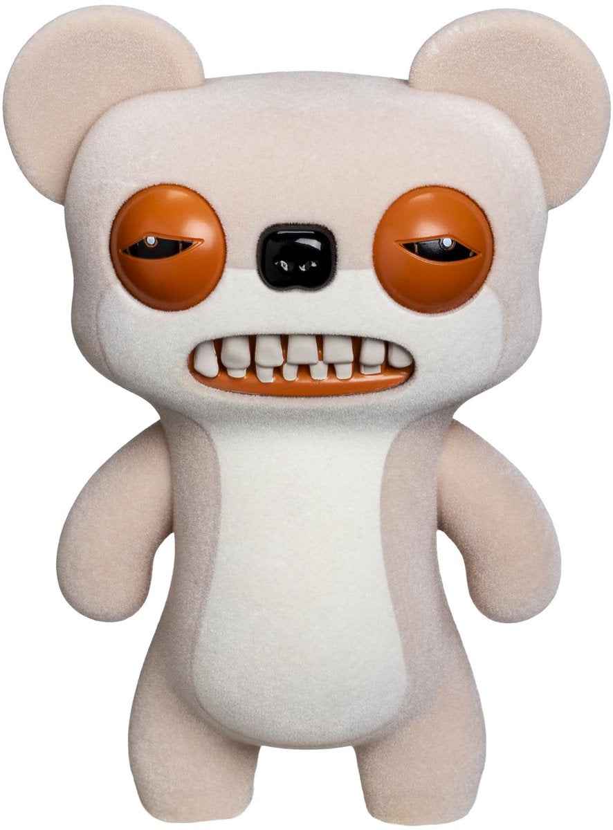 Fugglers teddybear nightmare - beige monster met mensachtige tanden