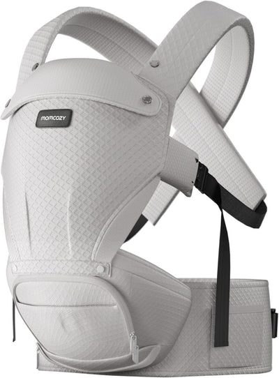 Momcozy - baby and toddler carrier with seat - 0 to 36 months - front and back carrier - ergonomic