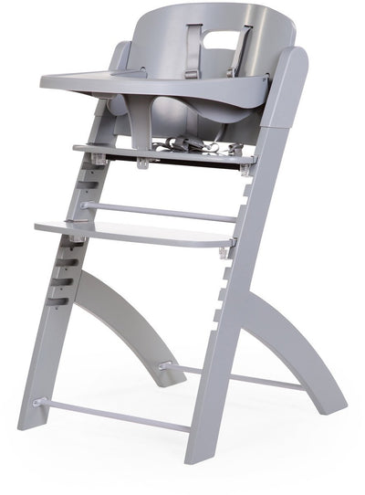 Childhome evosit - trona - silla de bebé - silla de crecimiento + tableta para comer - gris piedra
