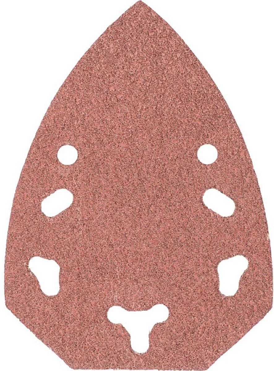Kwb 493508 deltaschuurpapier korrelgrootte (num) 80 (l x b) 140 mm x 100 mm 5 stuk(s)