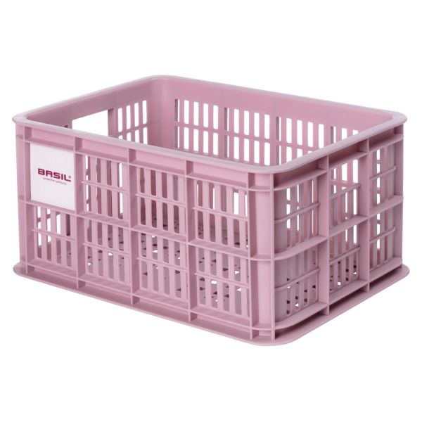 Basil Fietskrat S - Small - 17,5 litri - Pink