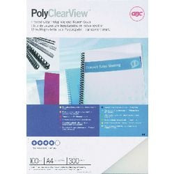 Binding covers high gloss gbc 300micron frosted