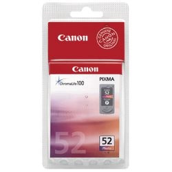 Inktcartridge foto canon cl-52 cyaan magenta geel