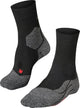 Falke ru3 anti-blaar lyocell functioneel materiaal hardloopsokken heren zwart - maat 49-50