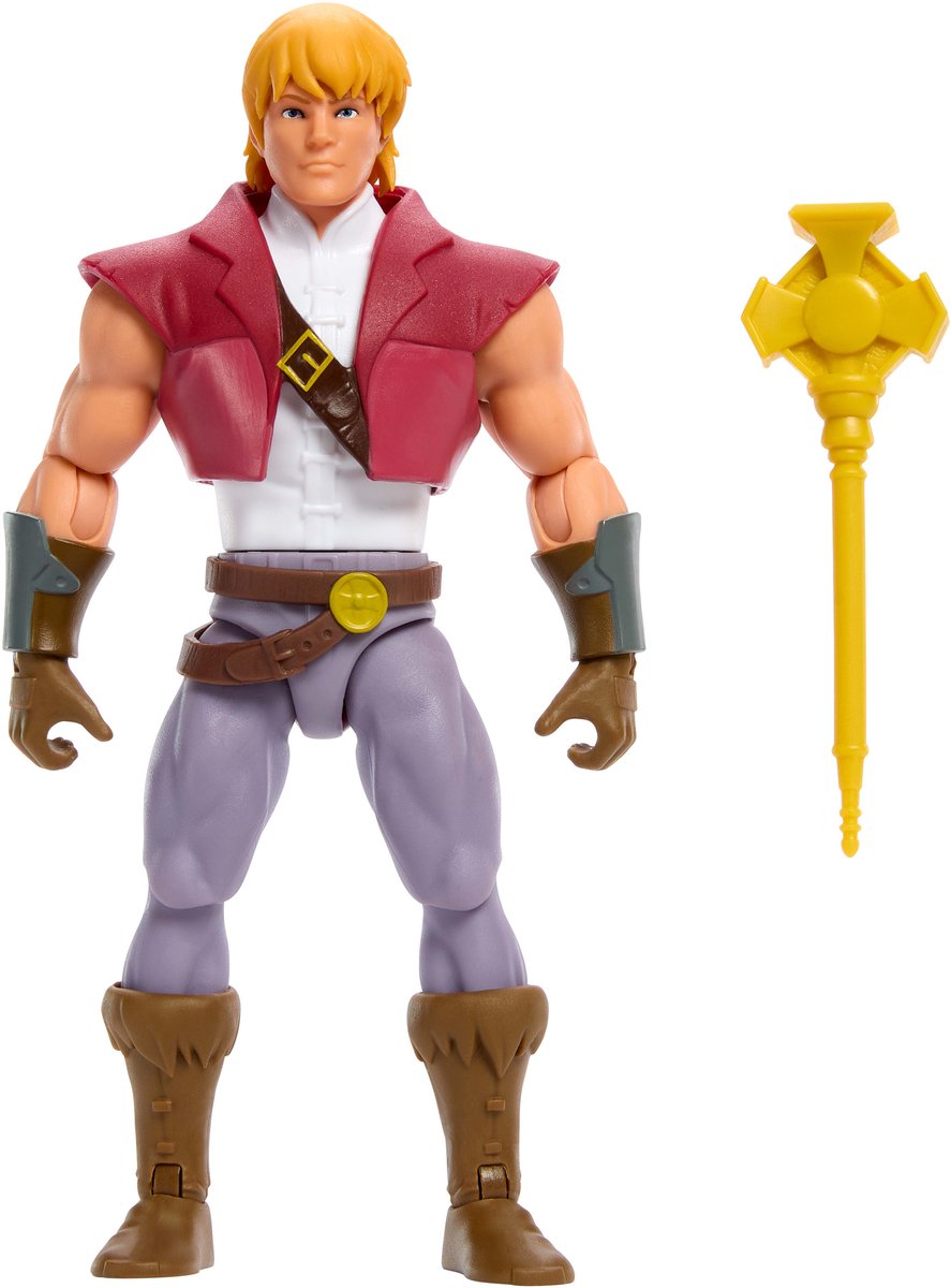 Mattel Masters of the Universe Origins Action Figure Collezione di cartoni animati: Action Figure del Principe Adamo 14 cm