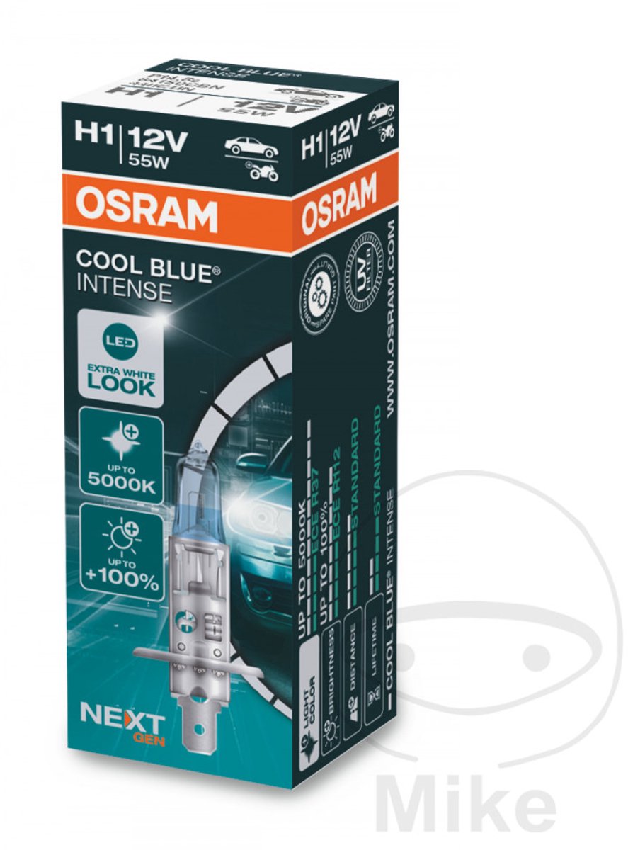 Osram ampolla para scooter aprilia 125 sr h1 12v 55w p14.5s 64150cb neuf