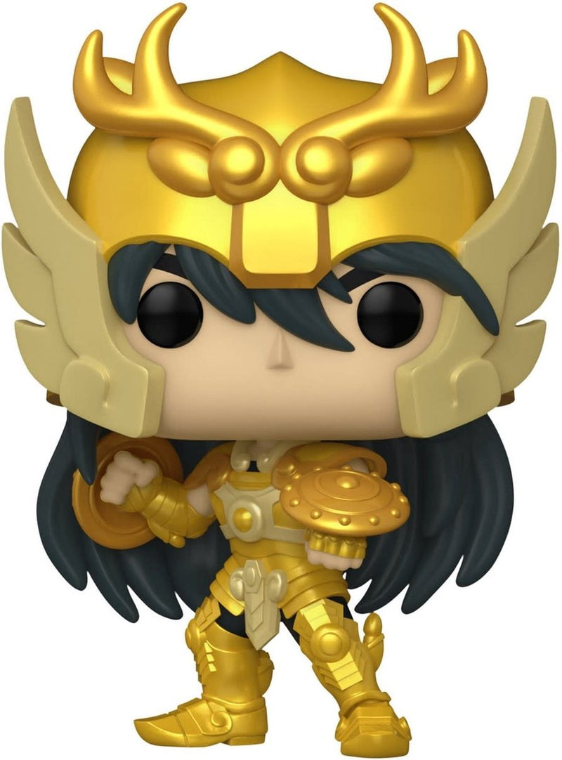 Funko saint seiya - pop! animation figure gold libra shiryu 9 cm verzamelfiguur - multicolours