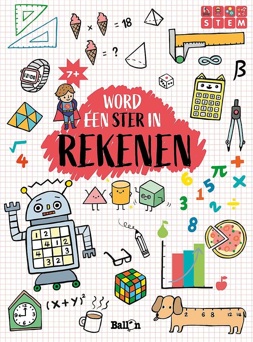 Standaard uitgeverij word een ster in rekenen 7+