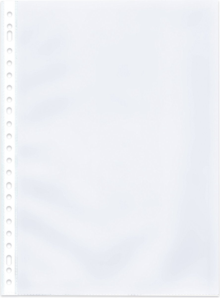 Kangaro showtas - a4 - pp - 23-gaats - 120 micron - transparant generfd - 50 stuks