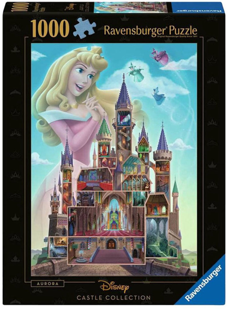 Ravensburger Puzzle Disney Castles - Aurora, 1000.