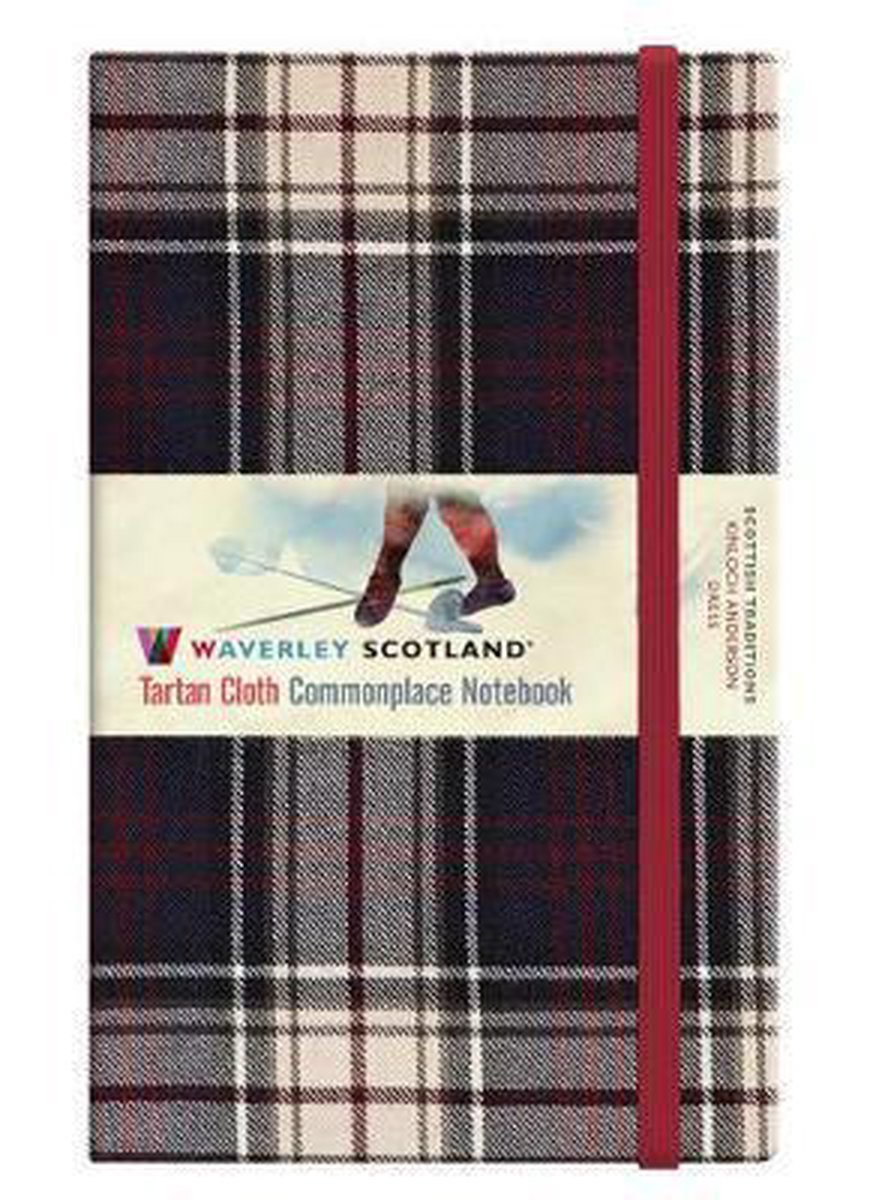 Dress tartan: waverley large notebook journal (21cm x 13 cm)