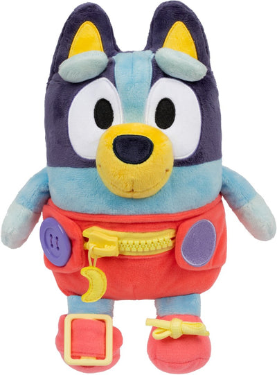 Vestito azzurro per bebè Spectron e gioca a peluche