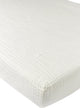 Meyco baby uni hoeslaken ledikant - pre-washed hydrofiel - offwhite - 60x120cm