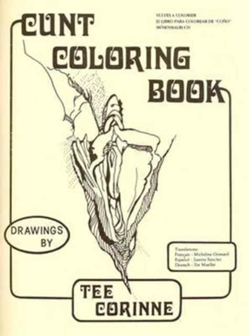 Último suspiro, nosotros. libro para colorear coño
