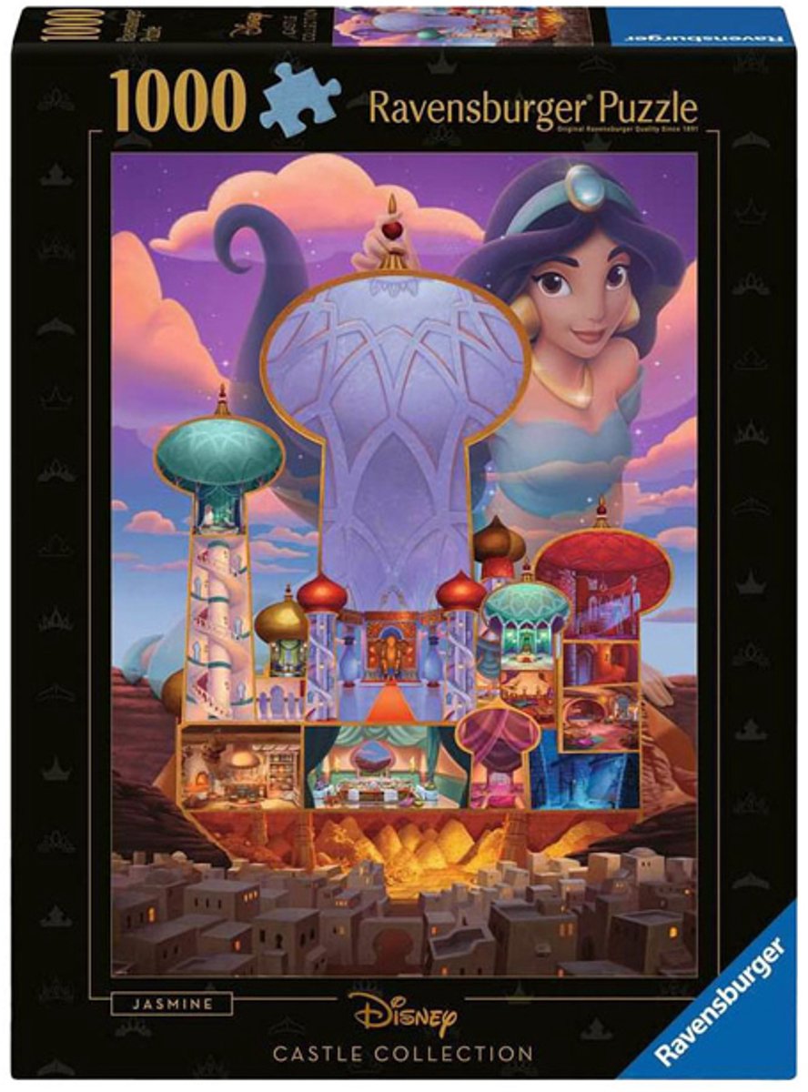 Ravensburger jung puzzle Castles Jasmine, 1000st.