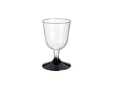 Papstar 20 white wine glasses 0.1l crystal clear - afbeelding 2