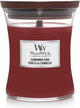 Woodwick hourglass medium geurkaars - cinnamon chai - 60 branduren