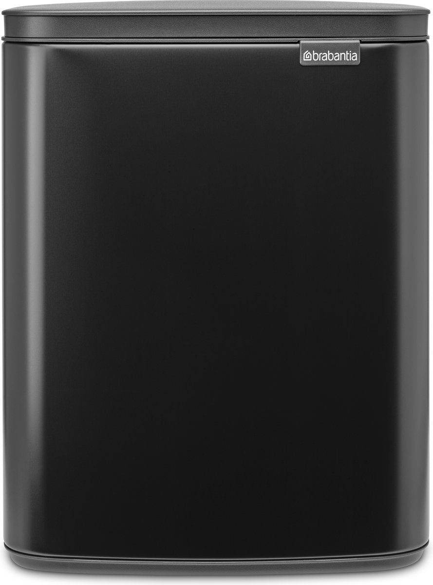 Brabantia bo prullenbak - 12 liter - matt black