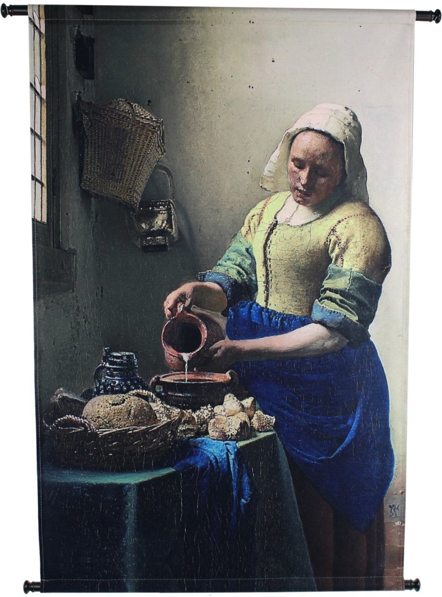 Collezione HD appeso a parete Milkmaid blu 110x3x83cm