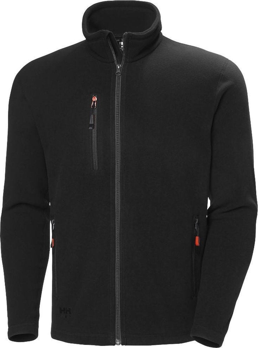 Helly hansen oxford light fleece jacket 72097 - mannen - zwart - l