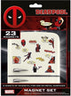 Conjunto de imanes Marvel Deadpool (cómic)