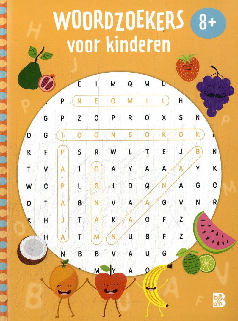 Merkloos sans marque woordzoekers voor kinderen 8+