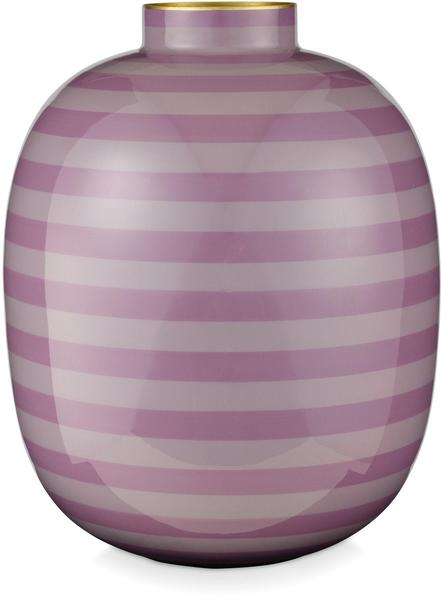 Pip studio - vaso - lilla - ferro - 25x32cm
