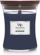 Woodwick hourglass medium geurkaars - antiquarium - 60 branduren