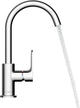 Hansgrohe rebris s - miscelatore lavabo - funzionamento monocomando - con piletta - dimensione 210 mm - bocca girevole - cromo