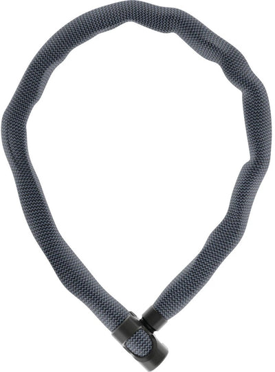 Abus fietsslot kettingslot - ivera chain 7210 color - security level 8 - grijs - 85 cm - geschikt voor elektrische fietsen en stadsfietsen